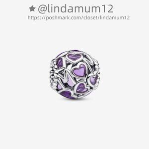 Pandora Openwork Hearts Mum Charm